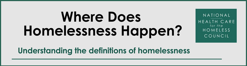 nhchc Info-graph of Definitions of homelessness