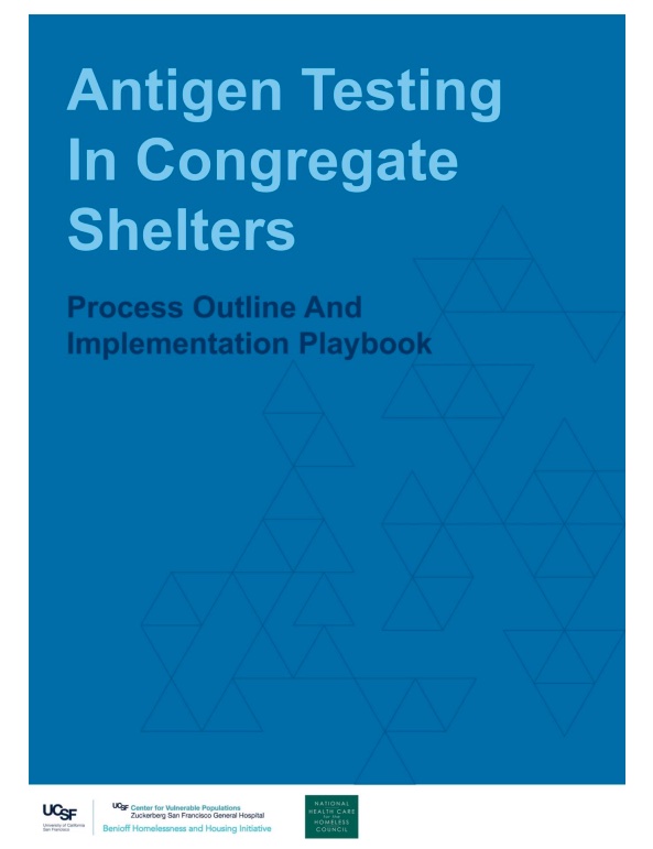 thumbnail of the PDF titled Antigen Testing in Congregate Shelters