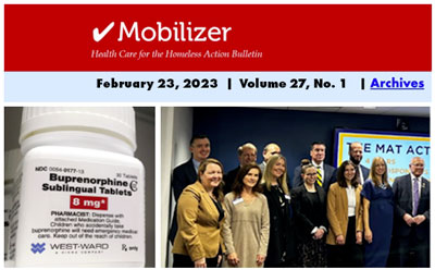 Thumbnail of February 23th issue of Mobilizer newsletter