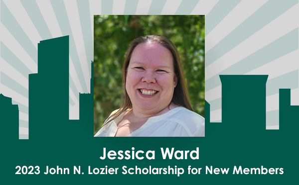 Jessica Ward: 2023 John N. Lozier Scholarship for New Members