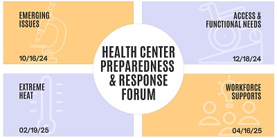 Health Center Preparedness and Response forum