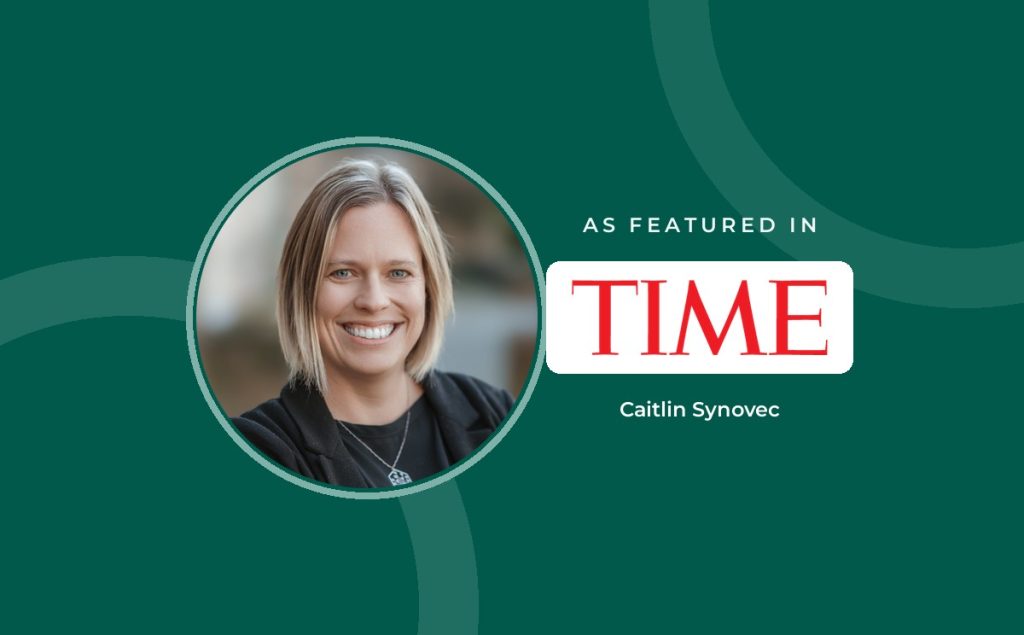 Caitlin Synovec, Director of Medical Respite at the National Health Care for the Homeless Council, as featured in TIME